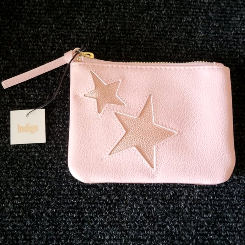 ⚡3/$20⚡ *NEW* INDIGO Pink Coin Purse with Star Design